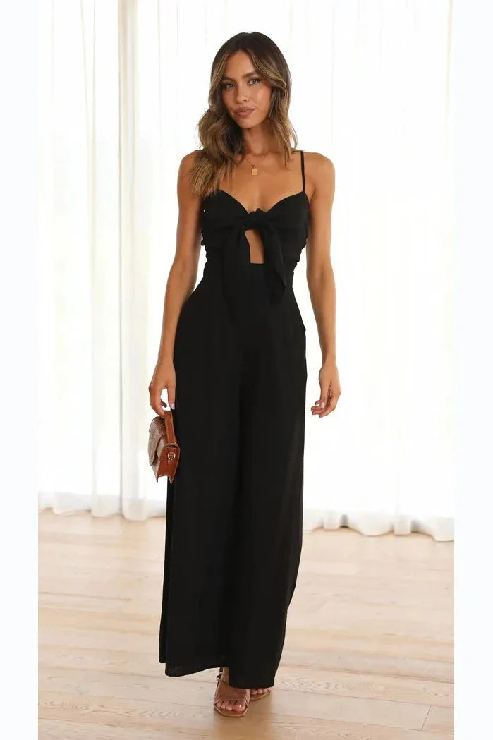 The Sunset Bloom – Cutout Jumpsuit