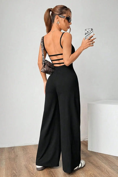 The Off-Duty Luxe – Soft Stretch Jumpsuit