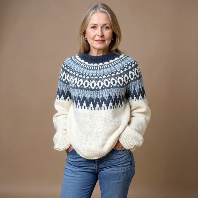 Maecey | Vintage Icelandic Sweater